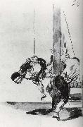 Francisco Goya Torture of a Man oil painting